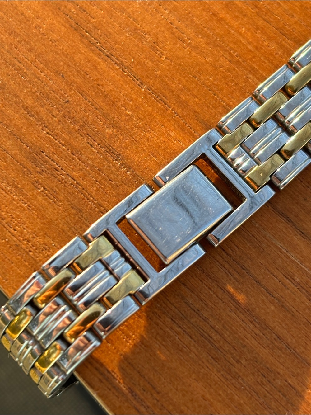 Citizen Two-Tone Silver and Gold Crystal-Trim Women's Bracelet Watch - Picture 5 of 7